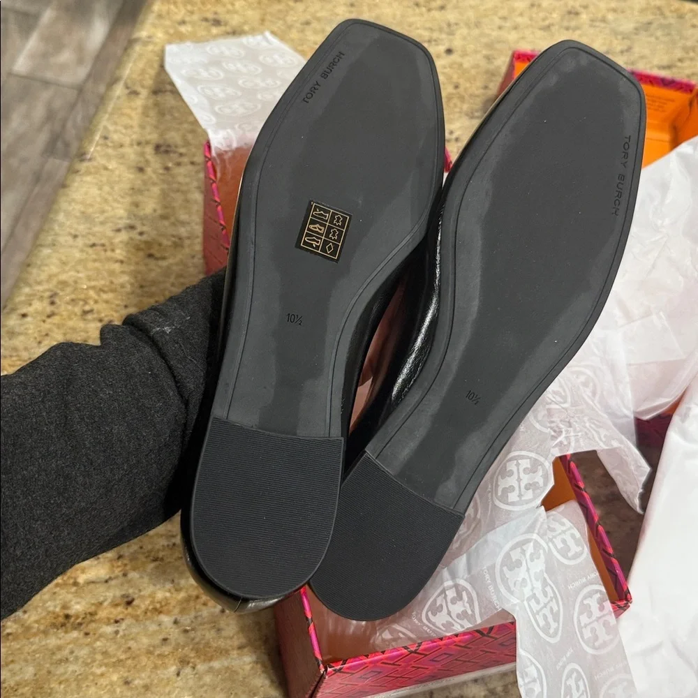 New tory burch Georgia Ballet in Perfect Black - Picture 10 of 10